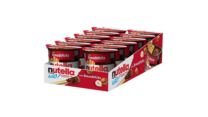 Nutella & go breadstck spread 12ct