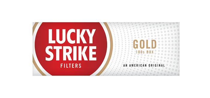 Lucky strike gold 100 box
