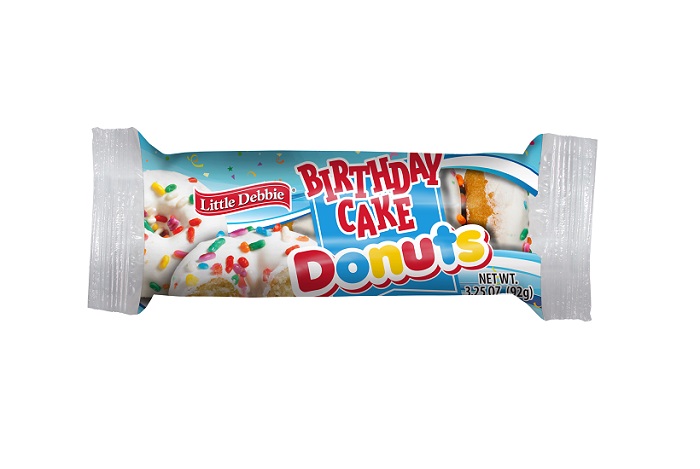 Little debbie birthday cake donuts 12ct