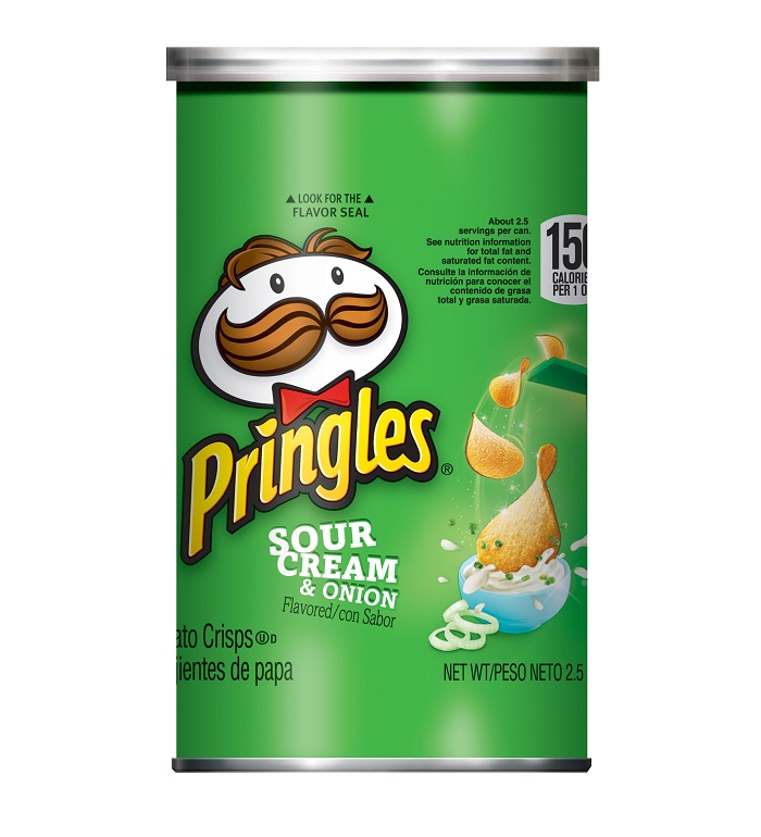 PRINGLES SOUR CREAM & ONION 12CT - Chips - Snacks - Texas Wholesale