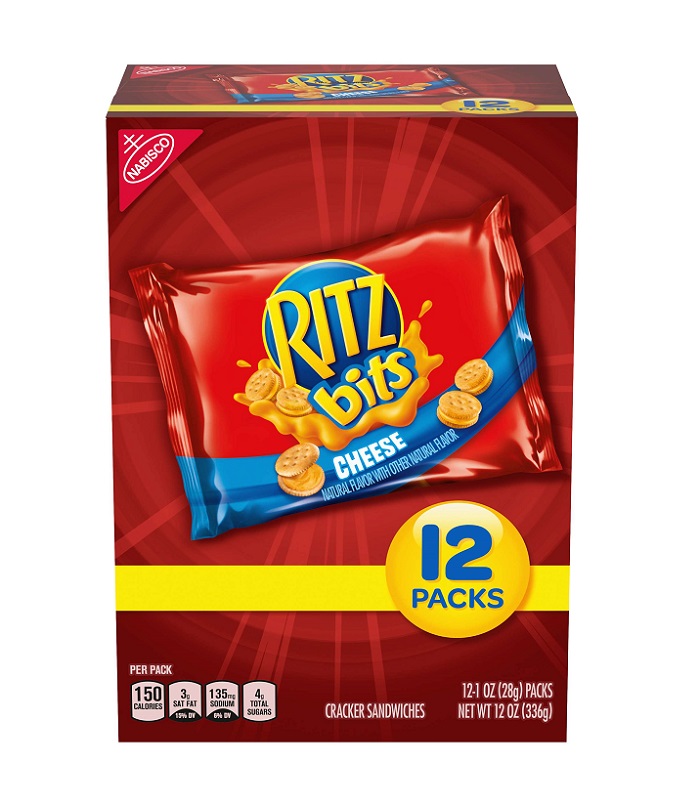 Ritz bits cheese 12ct 1oz