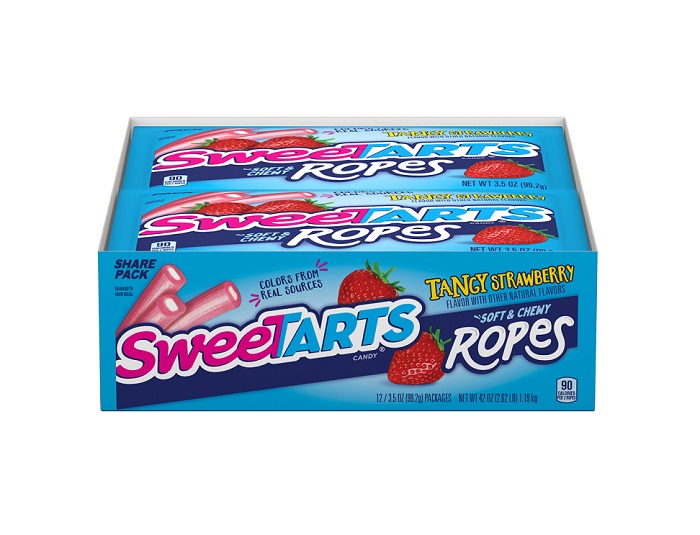 Sweetart strawberry ropes bites k/s 12ct 3.5oz