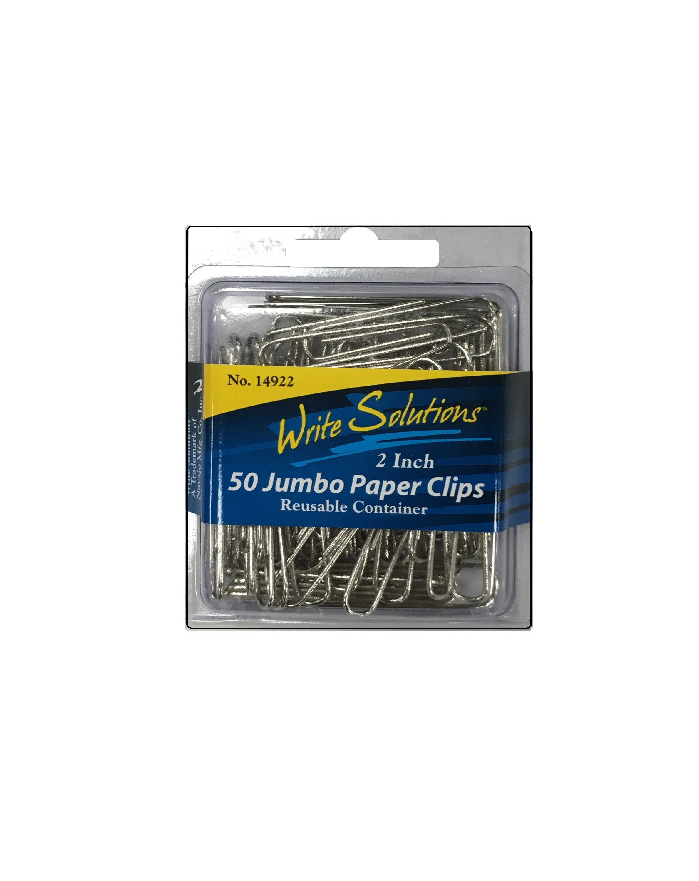 Write solution jumbo paper clips 50ct