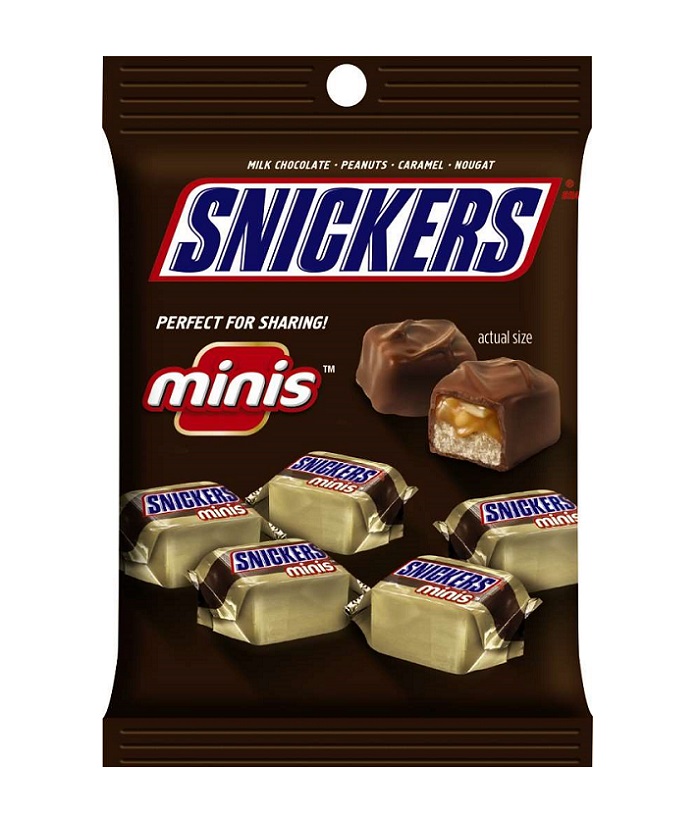 Snickers regular mini h/b 4.4oz