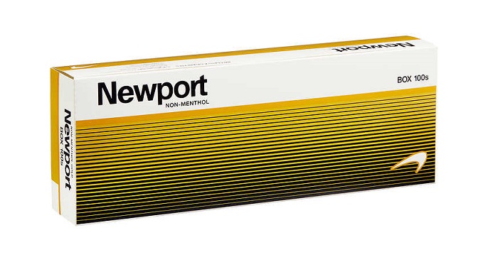 Newport non-menthol gold 100 box