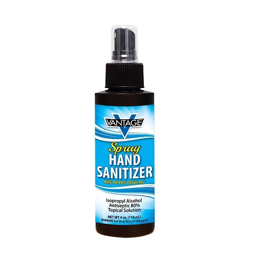 Vantage hand sanitizer spray 4oz