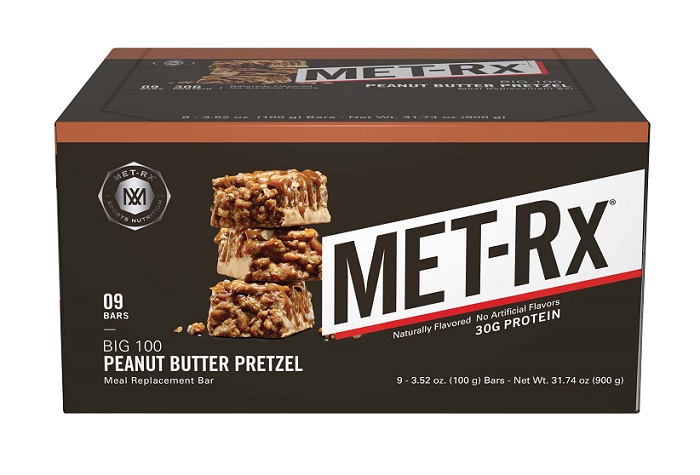 Metrx peanut butter pretzel big bar 9ct