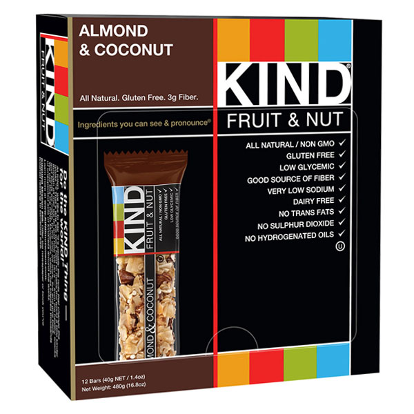 Kind almond & coconut 12ct