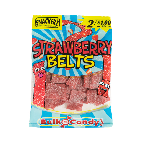 Snackerz 2/$1 strawberry belts 1.23oz