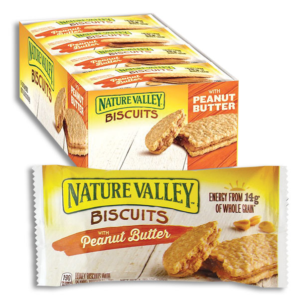Nature valley peanut butter biscuit 16ct