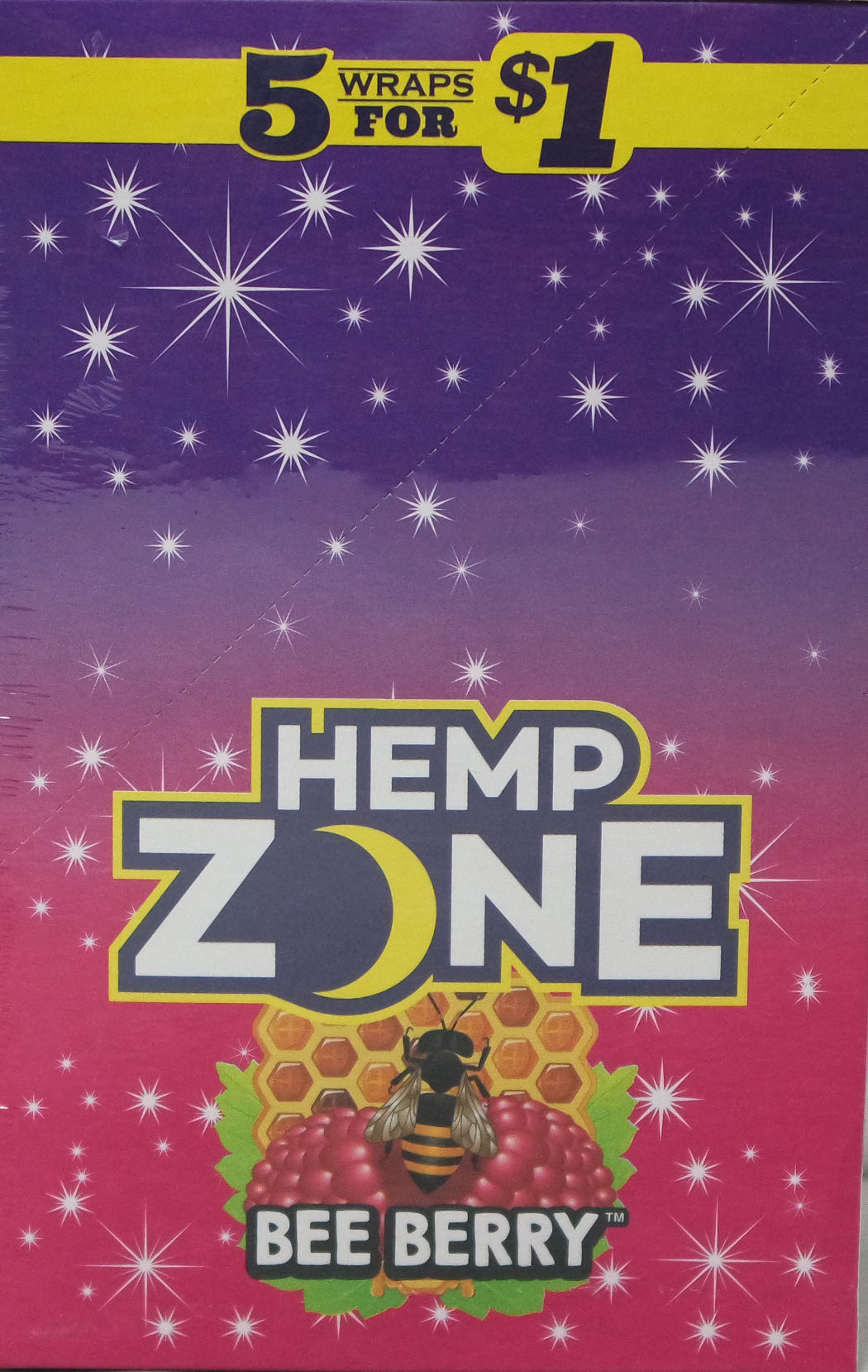 Hemp zone bee bry wraps 5/$1 15/5pk