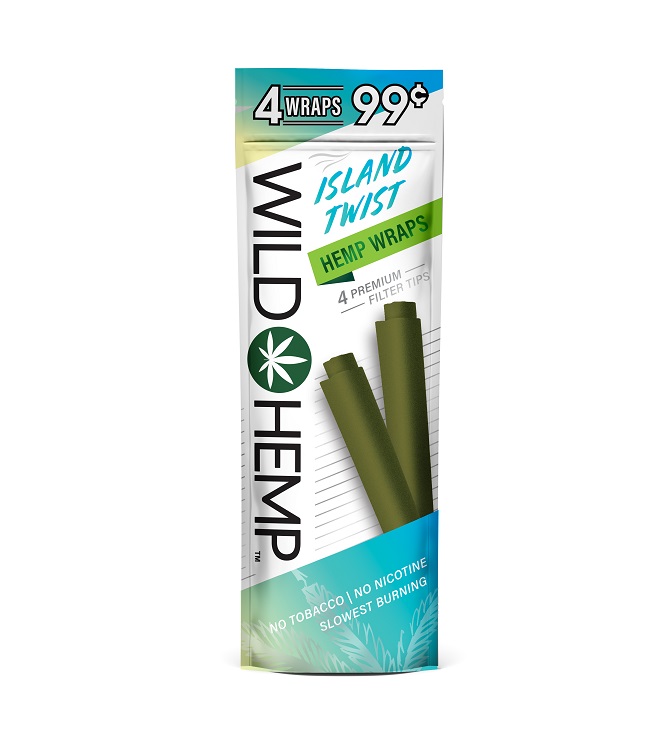 Wild hemp island twist wraps 4/.99 20/4ct