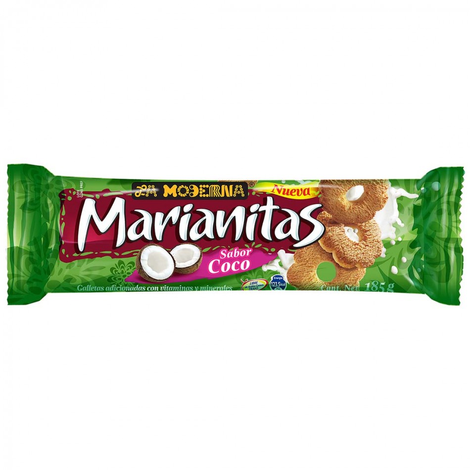 Marianitas coco sabor 6.5oz