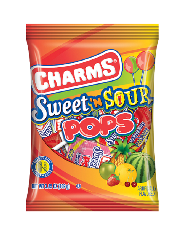 Charms sweet sour pop h/b 3.85oz