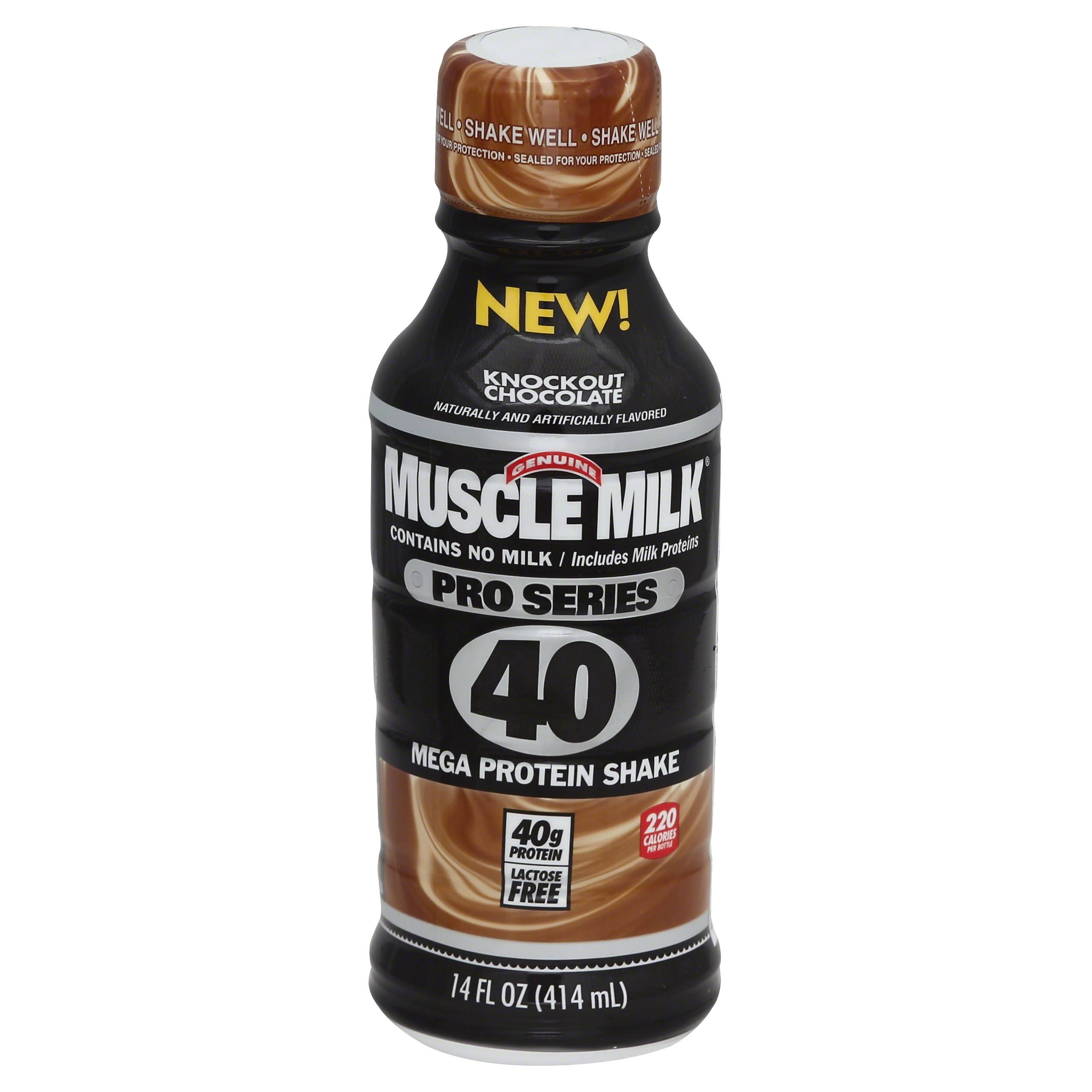 Muscle milk pro series choc knokout 12ct 14oz