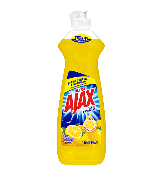 Ajax lemon liq 12.4oz