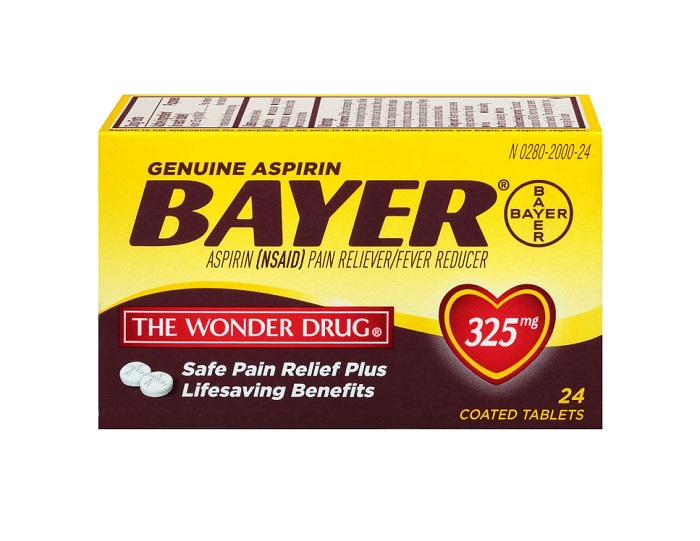 Bayer aspirin tab 24ct
