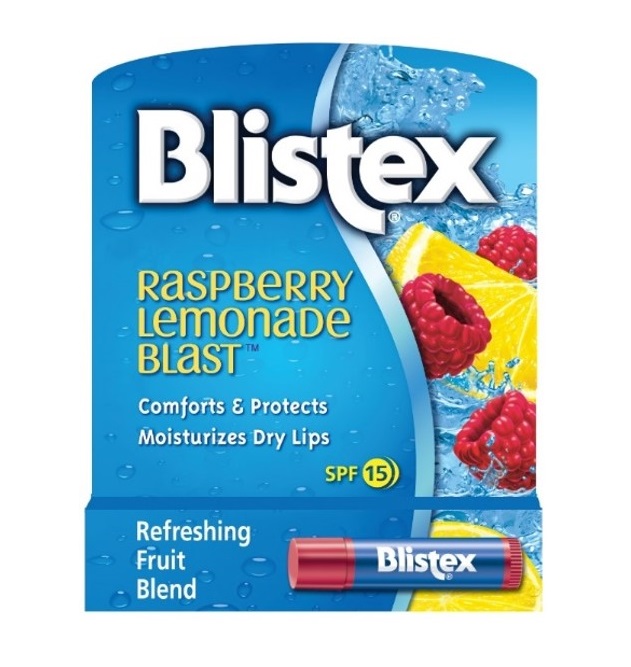 Blistex raspberry lemonade lip balm 0.15oz