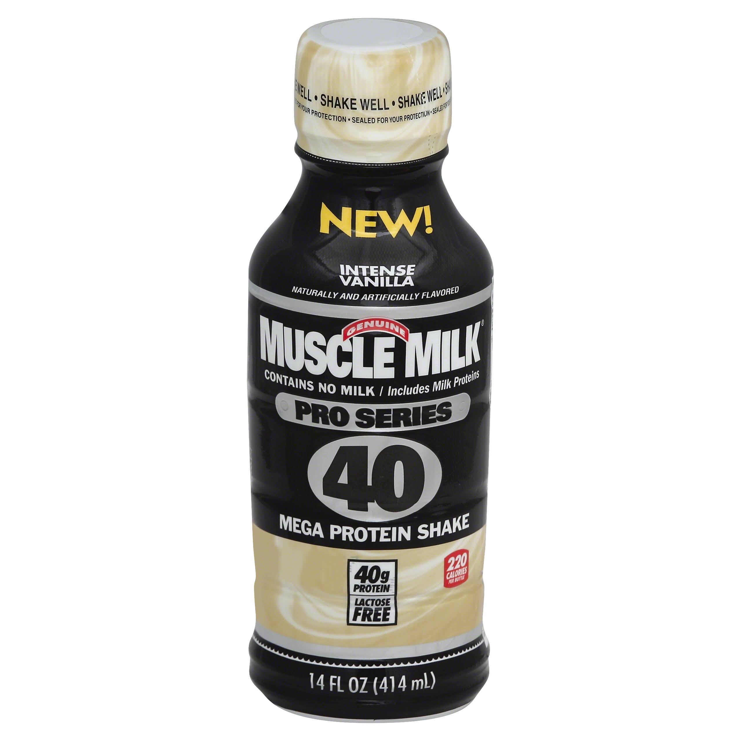 Muscle milk pro series intense vanla 12ct 14oz