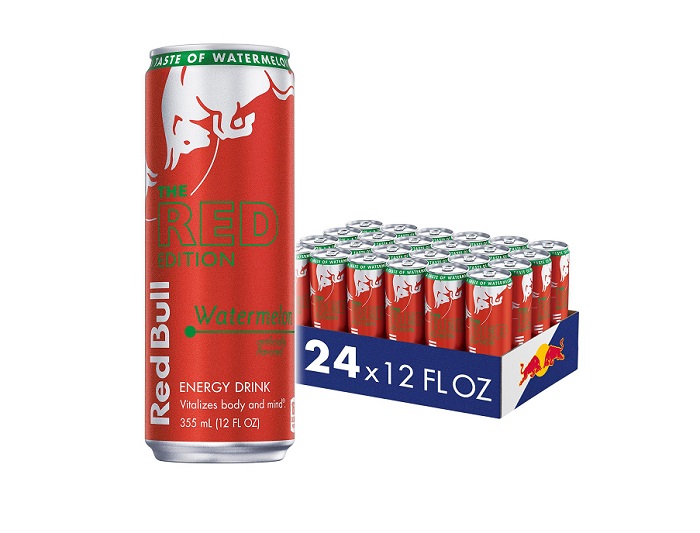 Red bull red edition watermelon drink 24ct 12oz