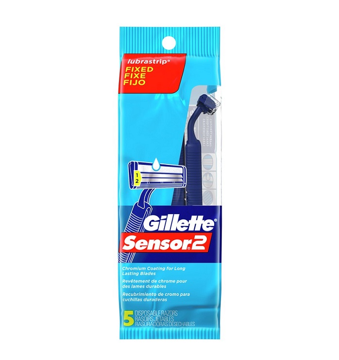 Gillette sensor 2 5ct