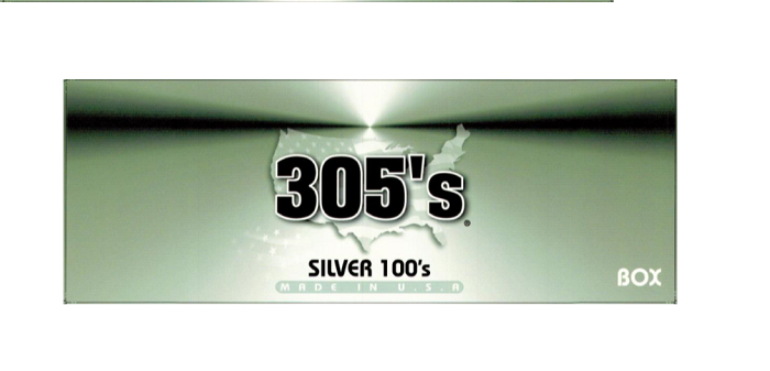 305 silver 100 box