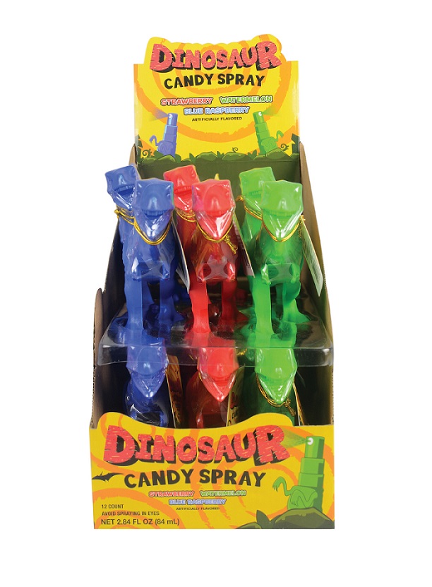 Dinosaur spray candy 12ct 0.23oz