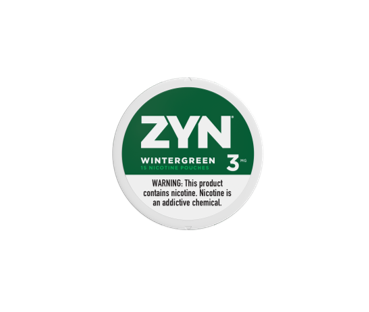 Zyn wintergreen nicotine pouch 3mg 5ct