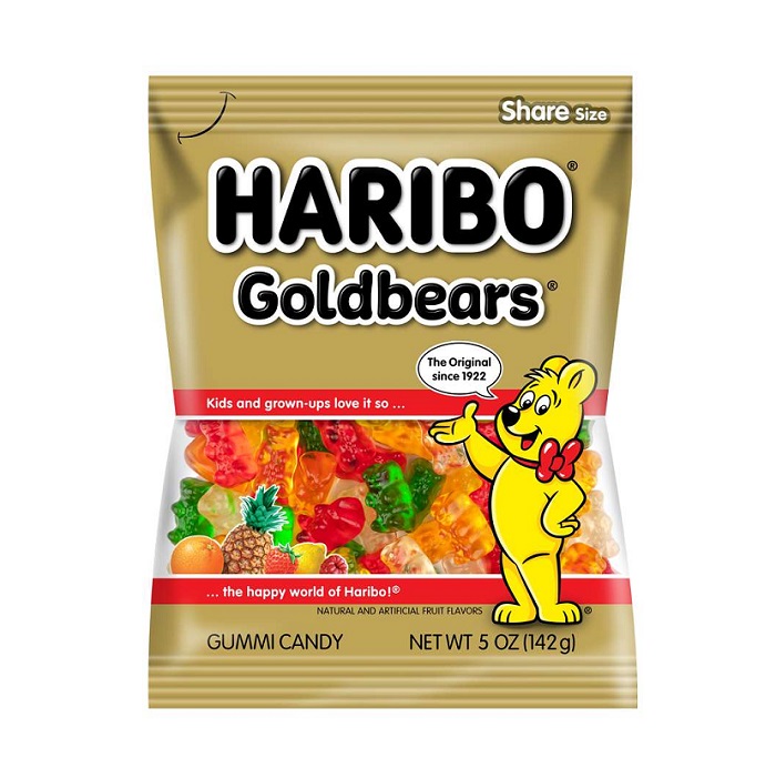Haribo gold bear h/b 5oz