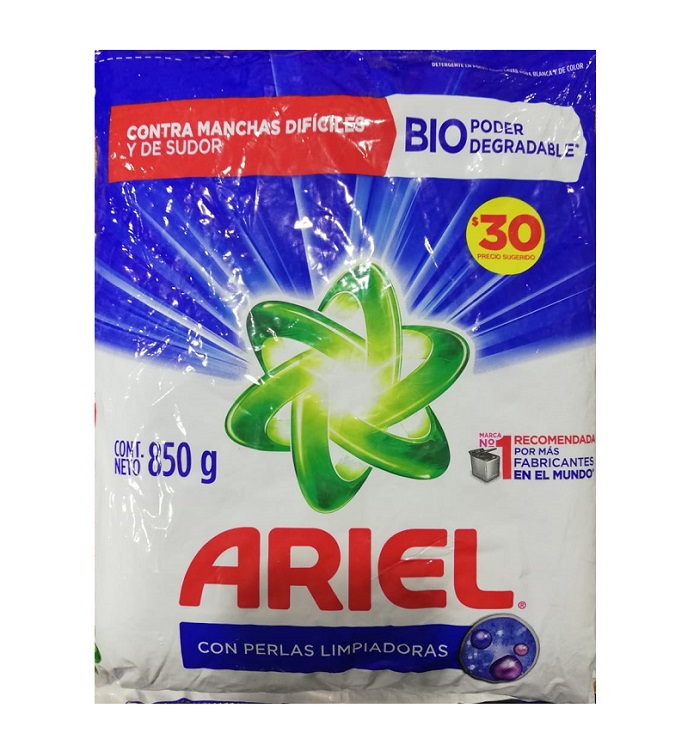 Ariel powder 10ct 850grm