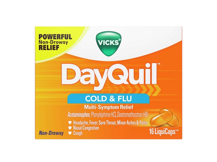 Vicks dayquil cold flu liq cap 16ct