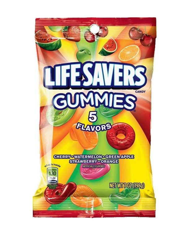 Life savers 5 flavor gummies h/b 7oz