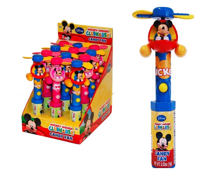 Disney mickey mouse with helicopter fan 12ct