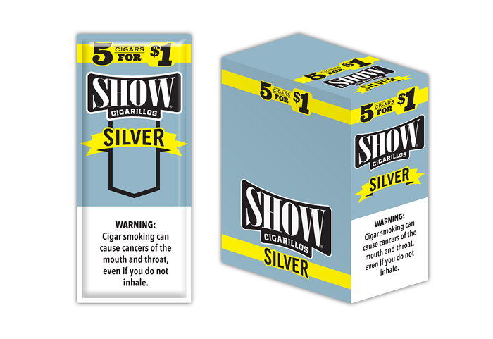 Show silver 5/$1 15/5pk