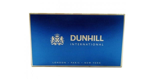 Dunhill intl blue box