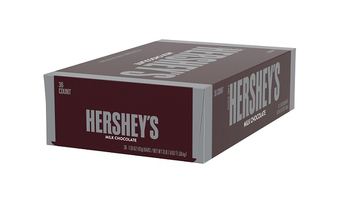 Hershey`s milk chocolate 36ct