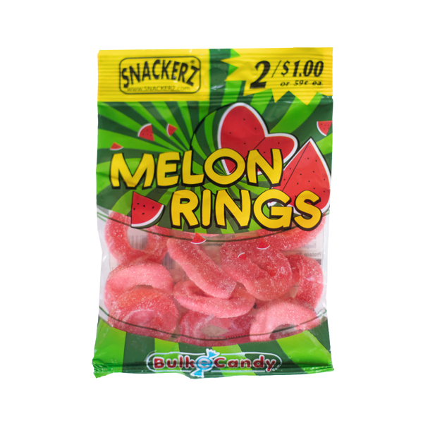 Snackerz 2/$1 melon rings