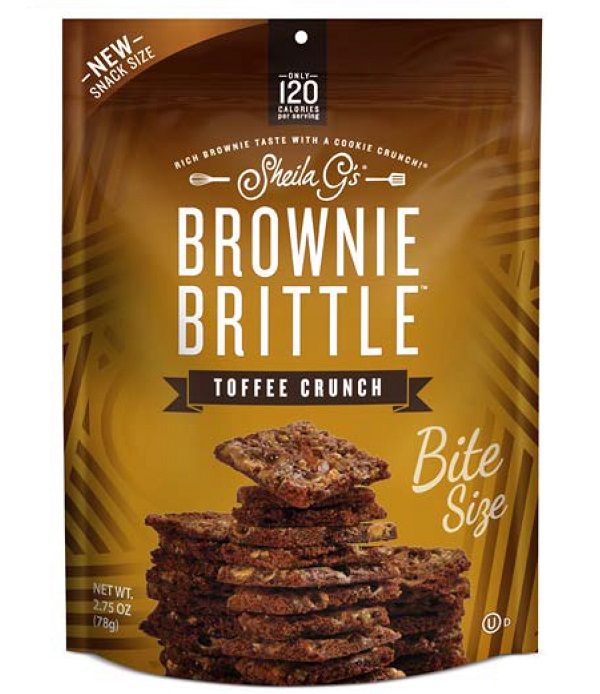 Sheila g`s toffee crunch brownie brittle 2.75oz