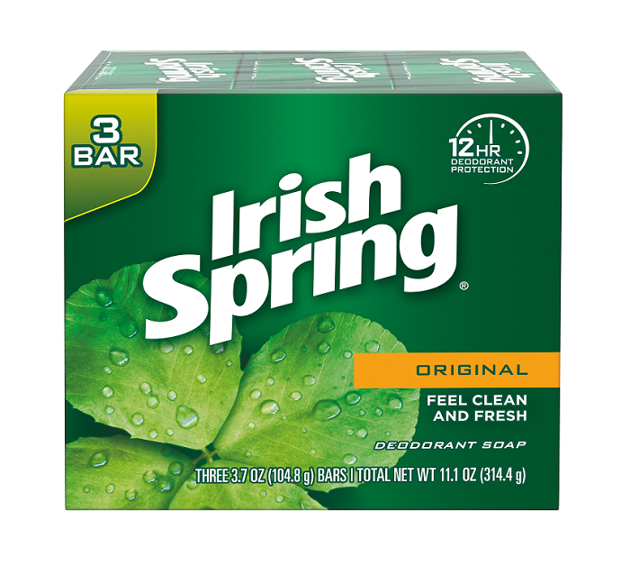 Irish spring original 3ct 3.7oz