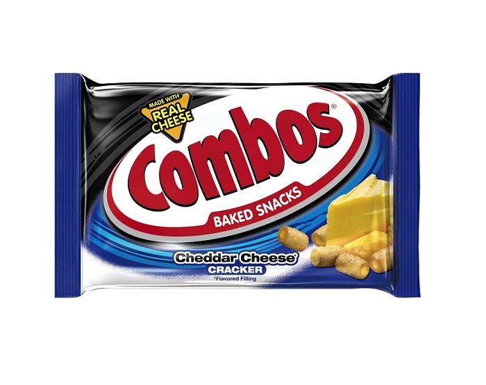 Combos cheddar cheese cracker 18ct