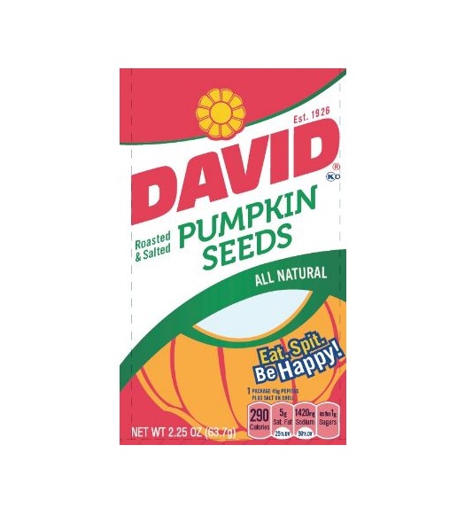 David original pumpkin 12ct 2.25oz