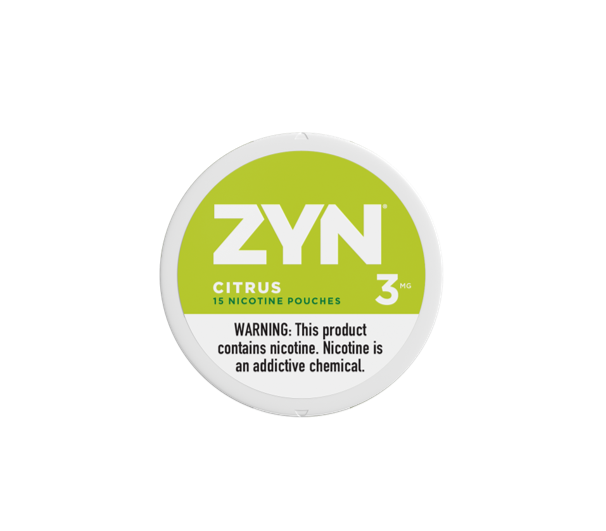 Zyn citrus nicotine pouch 3mg 5ct