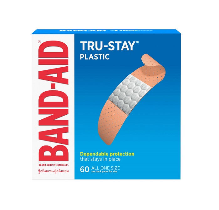 Band aid plastic 60ct