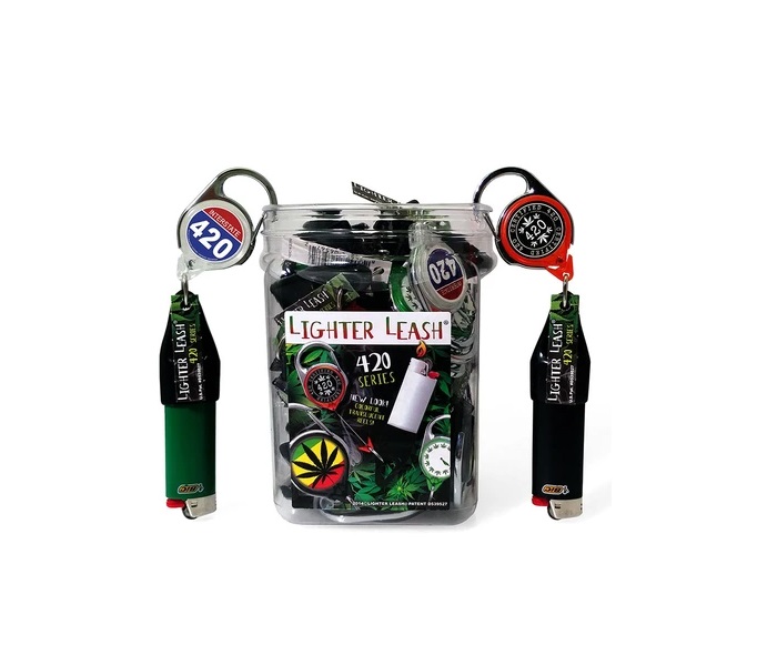 Lighter leash 420 jar 30ct