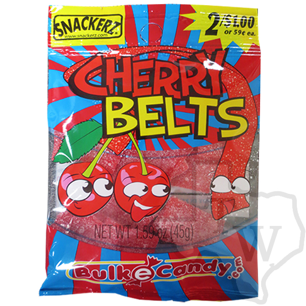Snackerz 2/$1 cherry belts 1.59oz