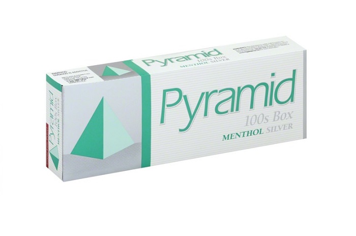 Pyramid menthol silver 100 box