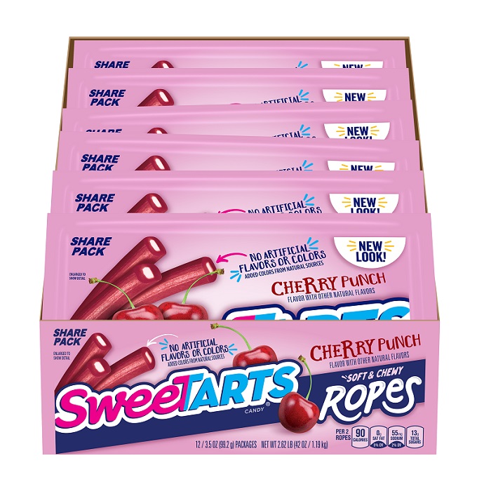 Sweetart rope cherry punch k/s 12ct 3.5oz