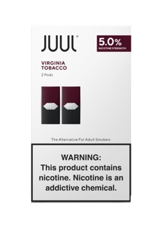 Juul virginia tobacco 5% pods 8/2ct