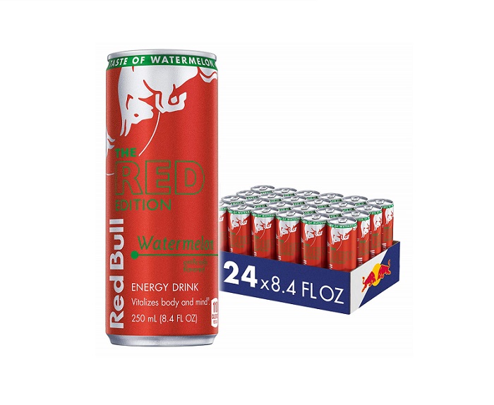 Red bull red edition watermelon 24ct 8.4oz