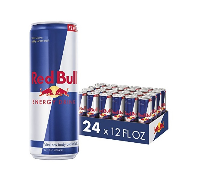 Red bull drink 24ct 12oz